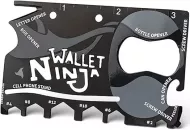 Card multifuncțional Wallet Ninja - 18 în 1