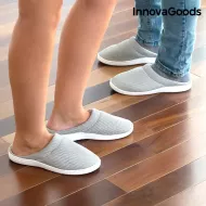Papuci de casă cu gel InnovaGoods Comfort Bamboo, mărimea 42-44