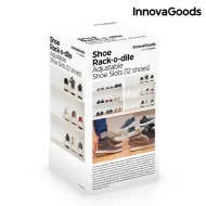 Organizator de pantofi reglabil - 6 buc - culoare crem - InnovaGoods