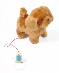 Câine interactiv Kruzzel - maro