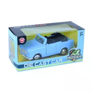 Mașină de jucat din metal Trabant 601 - decapotabilă - Rappa