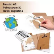 Jurnal de călătorie cu hărți ștergătoare