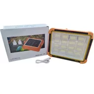 Reflector pe baterie solară D8 - capacitate 10.000 mAh - IP66