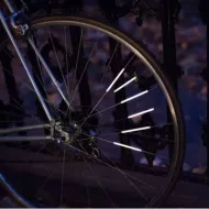 Tije reflectorizante pentru bicicletă