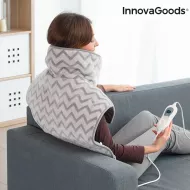 Pernuță electrică pentru gât, umeri și spate InnovaGoods 60x90 cm, 100W - gri