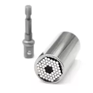 Cheie tubulară universală pentru strângerea șuruburilor - setată cu burghie