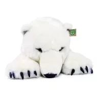 Urs polar culcat plușat 109 cm 