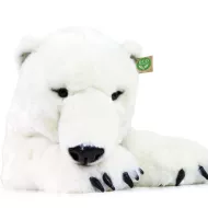 Urs polar culcat plușat 109 cm 