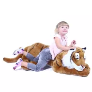 Tigru plușat culcat 92 cm 