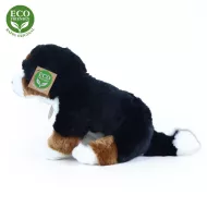 Câine bernese plușat așezat, 25 cm 