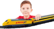Trenuț RegioJet cu sunete și lumini - model funcțional