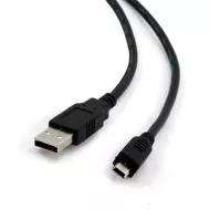 Cablu USB 2.0 A la Mini USB B iggual PSICCP-USB2-AM 1,8 m, negru