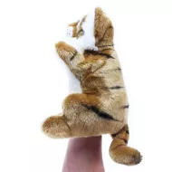 Marionetă de mână plușată tigru 28 cm 