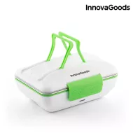Cutie de prânz electrică - 50 W - alb-verde - InnovaGoods