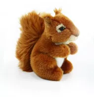Seria animale de pădure (veveriță, bursuc, arici) - 16 cm, 1 bucată - alegere aleatorie