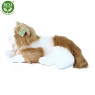 Pisică persană plușată culcată 35 cm 