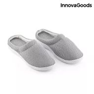 Papuci de casă cu gel InnovaGoods Comfort Bamboo, mărimea 40-41