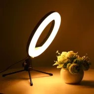 Lumină circulară LED pentru streameri și vlogeri