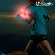 Brățară sportivă LED de siguranță 2C