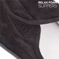 Papuci de casă cu spumă de memorie Relax Foam, mărimea L (28 cm)