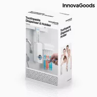Dozator de pastă de dinți cu suport pentru periuțe - InnovaGoods