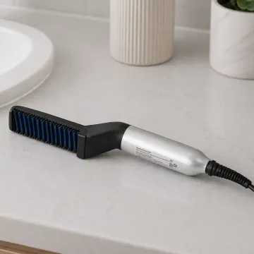 Perie electrică multifuncțională de îndreptat părul și barba - FB168