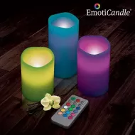 Lumânări LED EmotiCandle (pachet de 3)
