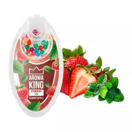 Capsule aromatizante Aroma King - Căpșuni cu mentă - 100 buc