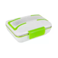 Cutie de prânz electrică YY-3266, 40 W - alb-verde