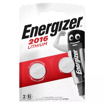 Baterie cu litiu - 2x CR2016 - Energizer