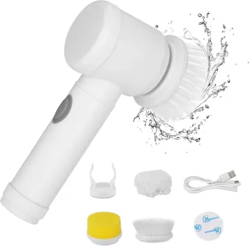 Perie electrică de curățare MAGIC BRUSH cu 3 capete interschimbabile 5 în 1