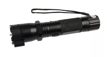 Lanternă medie cu paralizer și laser LED