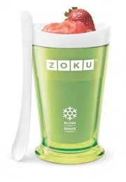 Sticlă pentru prepararea băuturilor cu gheață - verde - Zoku