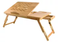 Masa pentru laptop din bambus - Ruhhy