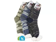 Ciorapi colorați super termo MC104 - bărbați, 1 pereche - mărimea 43-47