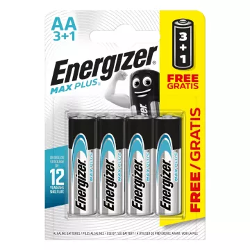 Baterii Micropencil MAX Plus - 4x AAA - 3+1 gratuit - Energizer