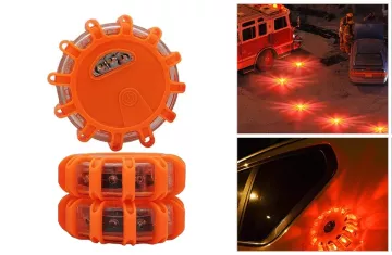 Lumini de avertizare pentru mașină cu 12+3 LED-uri.