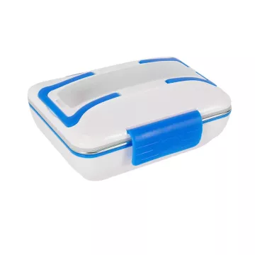Cutie de prânz electrică YY-3266, 40 W - alb-albastru