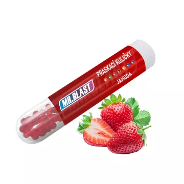 Capsule aromatizante Mr. Blast - Căpșună - 100 buc