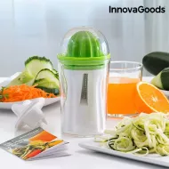 Tăietor de legume cu presă de citrici 4 în 1 - InnovaGoods