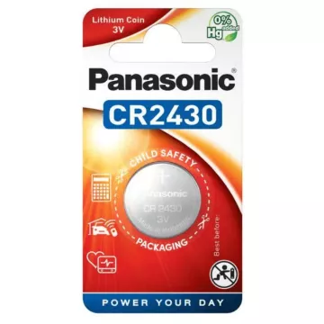 Baterie buton cu litiu - CR2430 - Panasonic