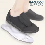 Papuci de casă cu spumă de memorie Relax Foam, mărimea M (26,5 cm)