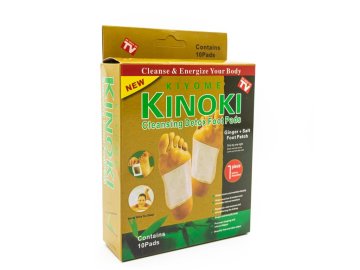 Plasturi de dezintoxicare Kiyome Kinoki cu ghimbir - 10 buc