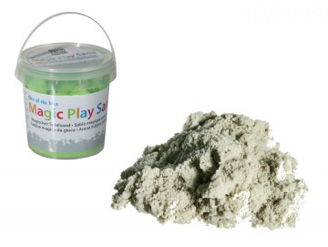 Nisip magic - găletușă 1kg - verde Nisip magic - găletușă 1kg - verde