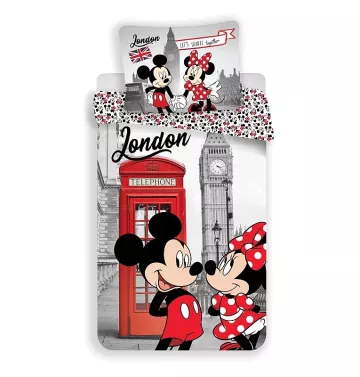 Lenjerie de pat Mickey și Minnie la Londra
