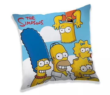 Pernă - Simpson în nori - 40 x 40 cm - Jerry Fabrics