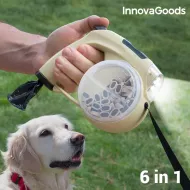 Lesă retractabilă pentru câini 6în1 InnovaGoods