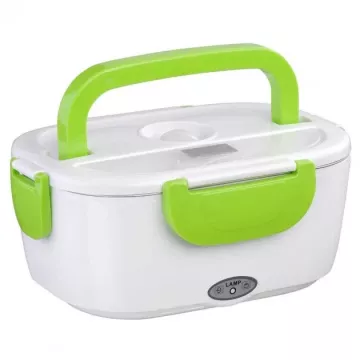 Cutie de încălzire pentru prânz YS-001 cu sursă de alimentare pentru brichetă - verde