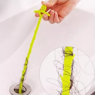 Ustensilă pentru îndepărtarea părului din sifon
