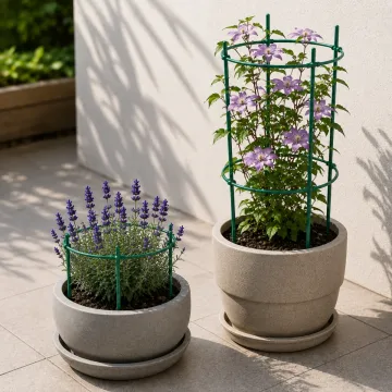 Suport circular pentru plante în ghiveci - 3 inele